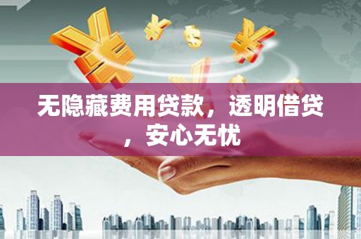 循化无隐藏费用贷款，透明借贷，安心无忧