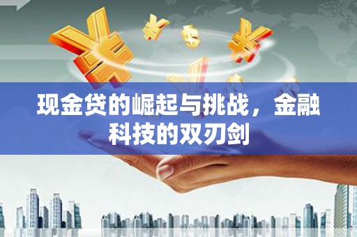 循化现金贷的崛起与挑战，金融科技的双刃剑