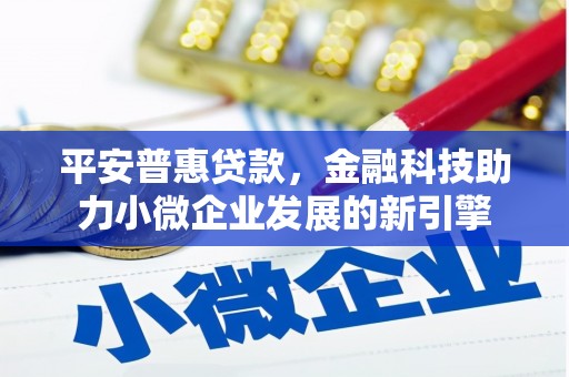 循化平安普惠贷款，金融科技助力小微企业发展的新引擎