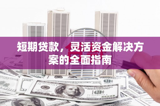 循化短期贷款，灵活资金解决方案的全面指南