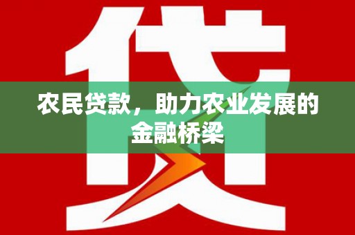 循化农民贷款，助力农业发展的金融桥梁
