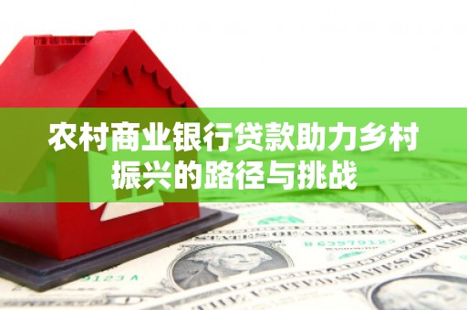 循化农村商业银行贷款助力乡村振兴的路径与挑战
