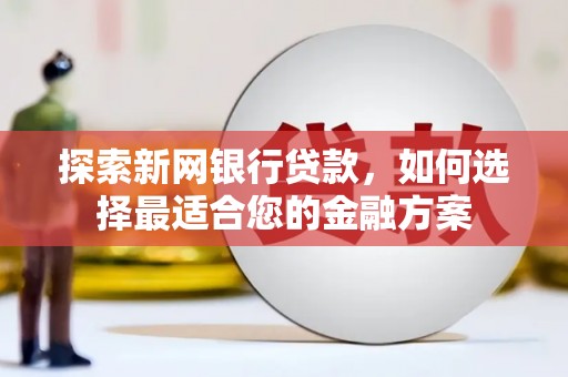 循化探索新网银行贷款，如何选择最适合您的金融方案