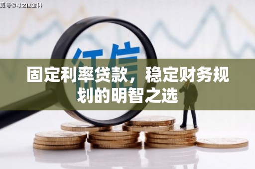 循化固定利率贷款，稳定财务规划的明智之选