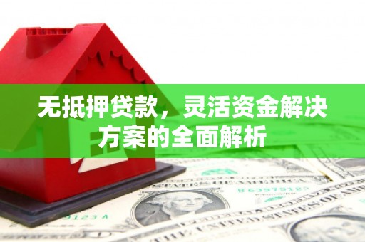 循化无抵押贷款，灵活资金解决方案的全面解析