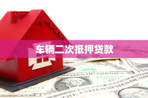 循化车辆二次抵押贷款