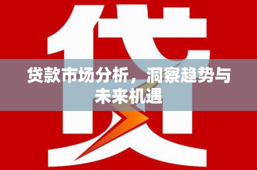 循化贷款市场分析，洞察趋势与未来机遇