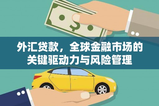 循化外汇贷款，全球金融市场的关键驱动力与风险管理