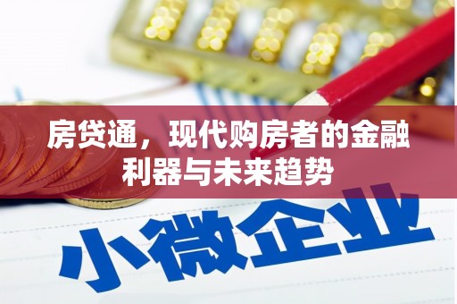 循化房贷通，现代购房者的金融利器与未来趋势