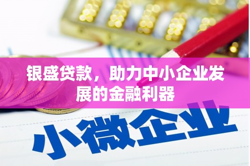 循化银盛贷款，助力中小企业发展的金融利器