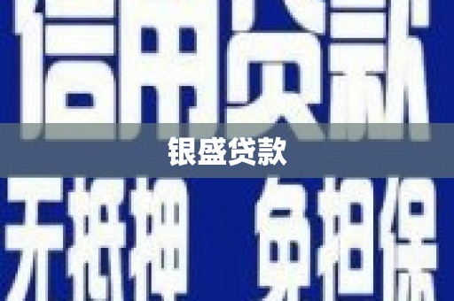 循化银盛贷款
