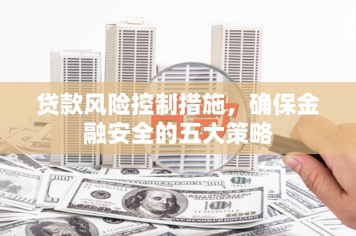 循化贷款风险控制措施，确保金融安全的五大策略