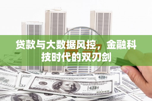 循化贷款与大数据风控，金融科技时代的双刃剑