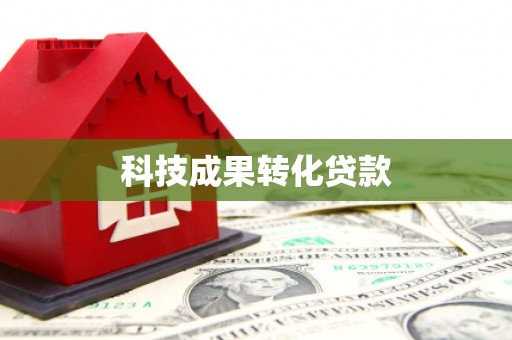 循化科技成果转化贷款