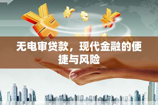 循化无电审贷款，现代金融的便捷与风险