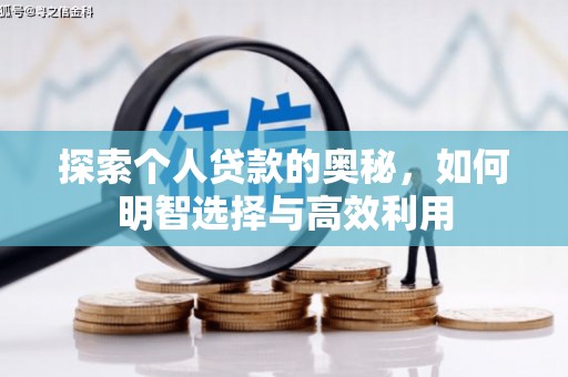 循化探索个人贷款的奥秘，如何明智选择与高效利用