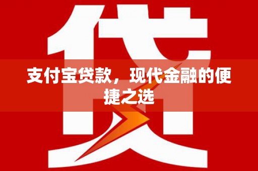 循化支付宝贷款，现代金融的便捷之选