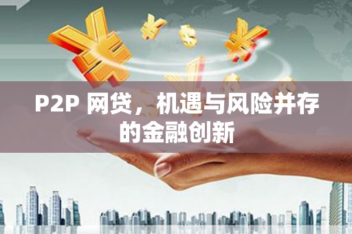 循化P2P 网贷，机遇与风险并存的金融创新