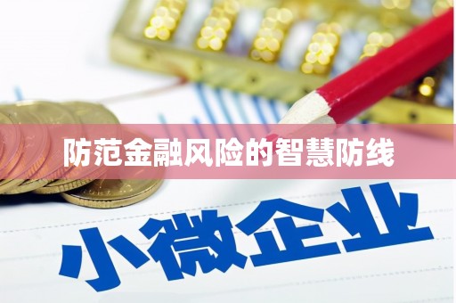 循化防范金融风险的智慧防线
